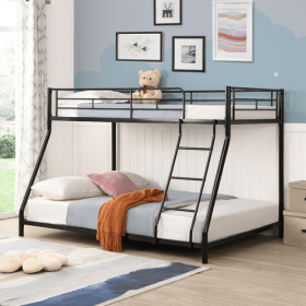 METAL BUNK BED TF BLACK