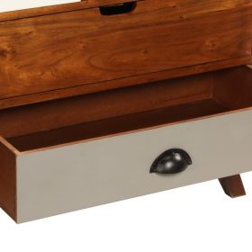 vidaXL Sideboard 115x35x86 cm Solid Acacia Wood