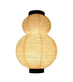 Creative Paper Lantern Handmade Gourd shape Traditional Hanging Lampshade Decorative Home Garden