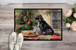 Boykin Spaniel Christmas Cookies Doormat Front Door Mat Indoor Outdoor Rugs for Entryway, Non Slip Washable Low Pile, 24H X 36W