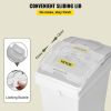 VEVOR Ingredient Bin, 6.6 Gallons Capacity Ingredient Storage Bin, 3 Pcs/Set, PP Material Flour Bins On Wheels