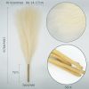 10 Pcs 18"/45cm Faux Pampas Grass Floral with 7 Fluffy Stems