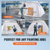 VEVOR Portable Paint Booth, Larger Spray Paint Tent with Built-in Floor & Mesh Screen, Painting Tent Station for Furniture DIY Hobby Tool