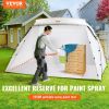 VEVOR Portable Paint Booth, Larger Spray Paint Tent with Built-in Floor & Mesh Screen, Painting Tent Station for Furniture DIY Hobby Tool