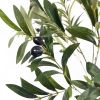 71 Inch Artificial Olive Tree, Artificial Tree Plants for Home Bedroom Living Room