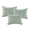 6 Piece Reversible Scalloped Edge Daybed Cover Set Seafoam Daybed