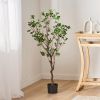 47.2 Inch Artificial Milan Leaf Bonsai