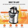 VEVOR Electric Citrus Juicer, Orange Juice Squeezer with Two Size Juicing Cones, 300W Stainless Steel Orange Juice Maker with Soft Grip Handle