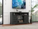 Fireplace TV Stand for TVs up to 65", Entertainment Center with 23" Electric Fireplace