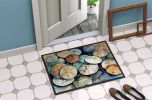 Sand Dollars Doormat Front Door Mat Indoor Outdoor Rugs for Entryway, Non Slip Washable Low Pile, 24H X 36W