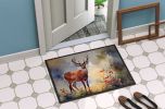 Deer Doormat Front Door Mat Indoor Outdoor Rugs for Entryway, Non Slip Washable Low Pile, 24H X 36W