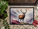 Highland Red Deer Doormat Front Door Mat Indoor Outdoor Rugs for Entryway, Non Slip Washable Low Pile, 24H X 36W