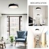 15.75 INCH Semi Flush Mount Ceiling Light Fixture, Modern Farmhouse LED Ceiling Light 1 Color (3000K)