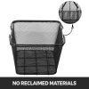 VEVOR Shopping Baskets with Handles, 12PCS, Black Metal Shopping Basket, Portable Wire Shopping Basket