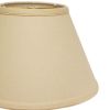 Slant Empire Hardback Lampshade with Washer Fitter, Beige