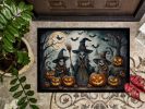 Witches Spooky Halloween Doormat Front Door Mat Indoor Outdoor Rugs for Entryway, Non Slip Washable Low Pile, 24H X 36W