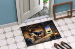 Cows Evening Milking Time Doormat Front Door Mat Indoor Outdoor Rugs for Entryway, Non Slip Washable Low Pile, 24H X 36W