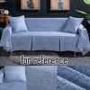 Light Blue Sofa Cover Home Textile Slipcover Love Seat Towel Couch Cover for Living Room