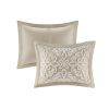 3 piece Tufted Cotton bedspread set Taupe King/Cal King