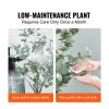 VEVOR Artificial Eucalyptus Tree, 6 FT Tall Faux Plant, Secure PE Material & Anti-Tip Tilt Protection Low-Maintenance Plant