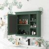 30'' x 28'' Medicine Cabinet, Wall Mounted Bathroom Storage Cabinet, Modern Bathroom Wall Cabinet with Mirror,Medicine Cabinet