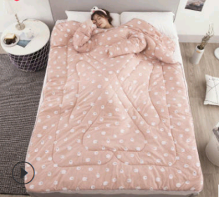 Winter Lazy Quilt with Sleeves (Option: A120X160CM)