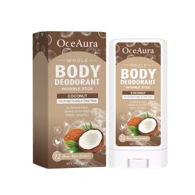 OceAura Whole Body Deodorant, Clean Armpit Sweat Odor Mild Refreshing Deodorant Stick (Option: 1pc)