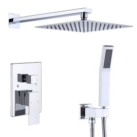 Metal Shower Faucets (Option: Chrome)