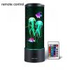 Fantasy Jellyfish Lamp 7 Color Aquarium Jellyfish Lamp Relaxing Mood Jellyfish LED Night Light Remote Control Home Decor Gifts