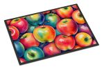 Colorful Apples Doormat Front Door Mat Indoor Outdoor Rugs for Entryway, Non Slip Washable Low Pile, 24H X 36W