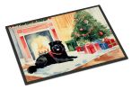 Chow Chow Cozy Christmas Doormat Front Door Mat Indoor Outdoor Rugs for Entryway, Non Slip Washable Low Pile, 24H X 36W