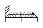 Queen Size Metal Bed Frame with Headboard