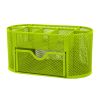 Metal Mesh Pencil Holders Desk Organizer with 9 Compartment Pen Holder Storage