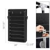 10 Tiers Shoe Rack with Dustproof Cover Closet Shoe Storage Cabinet Organizer RT