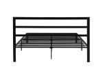 Queen Size Metal Bed Frame with Headboard