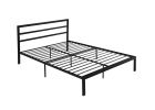 Queen Size Metal Bed Frame with Headboard