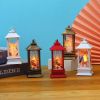 Christmas Lantern Candlestick Lamp Night Light Desktop Christmas Ornaments