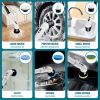 Electric Rotary Washer, Handheld Shower with 6/9 Replaceable Brush Heads, 3 Adjustable Speeds, Cordless Electric Rotary Cleaning Brush