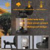 Inowel Lights Wall Light Outdoor Lantern E26 Bulb (Not Include) Wall Mount Hang Lamp Wall Sconce Lighting 32335